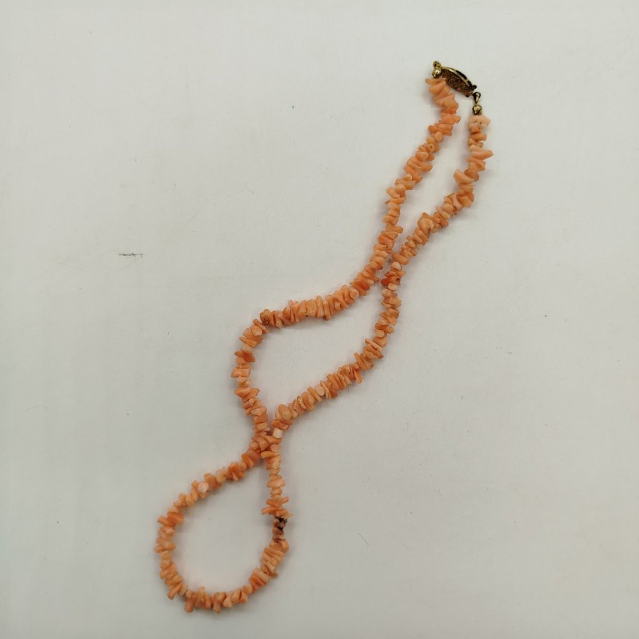 Бусы с бусинами разной формы, натуральный камень, металл, СССР, 1970-1990 гг.