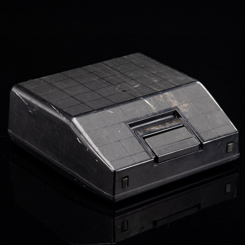 Машинка печатная "Любава ПП-215-01" в футляре, металл, пластик, Рязанский завод счётно-аналитических машин, Россия, 1984 г.