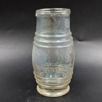 Баночка из-под горчицы "MOUTARDE DIAPHANE LOUIT FRERES&Cie"