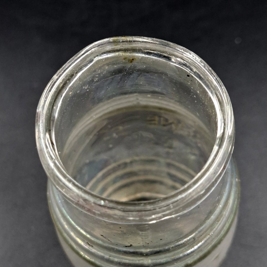 Баночка из-под горчицы "MOUTARDE DIAPHANE LOUIT FRERES&Cie"