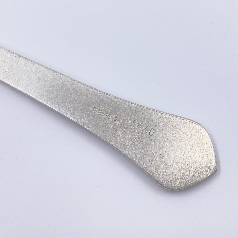 Ложка сервировочная (для варенья), украшенная геометрическим декором, Таллинский ювелирный завод