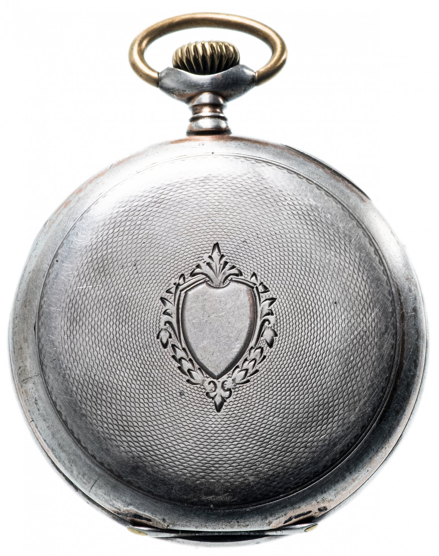 Часы карманные, серебро 800 пр., фирма "Simon PWC", Швейцария, 1950-1970 гг.