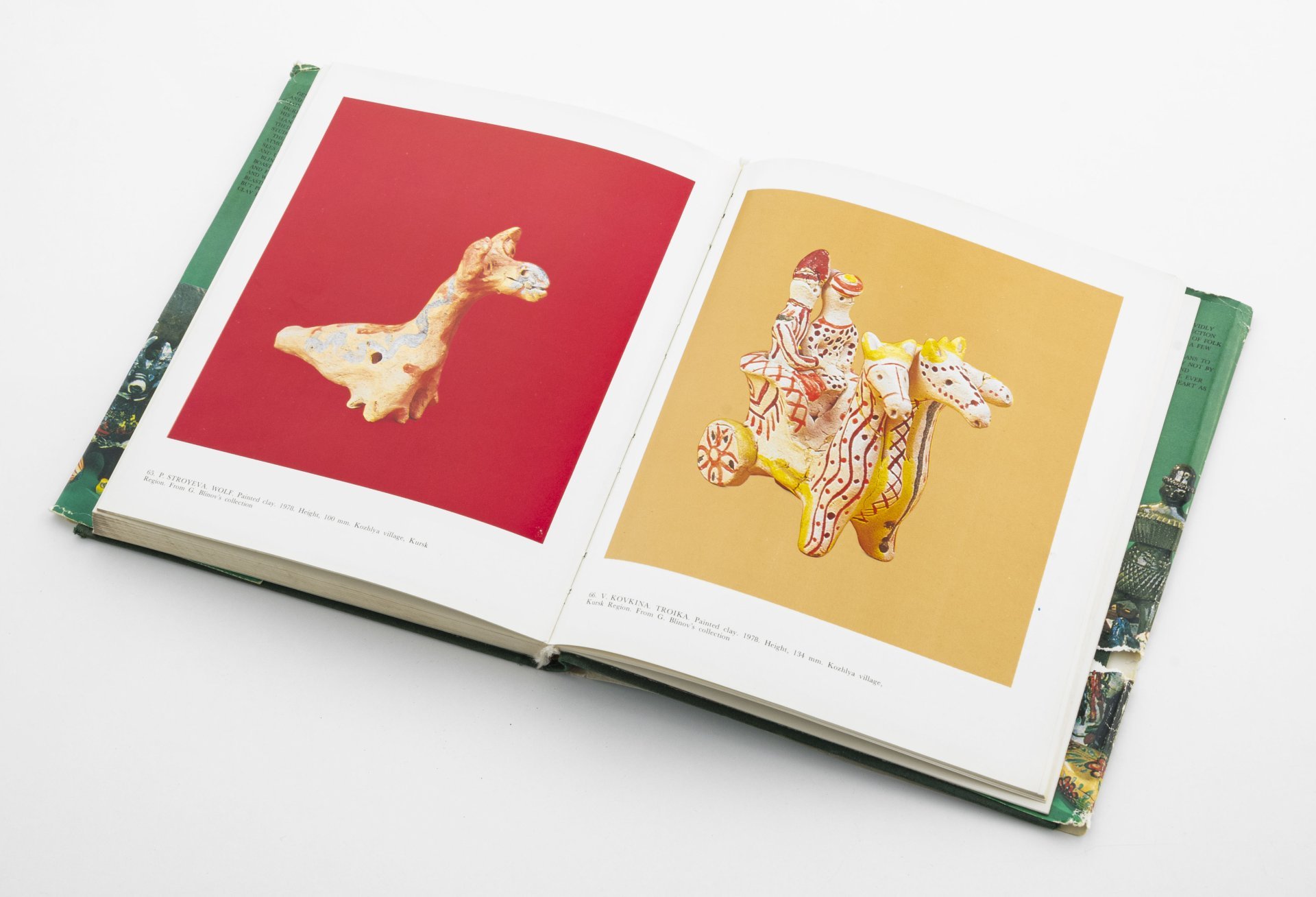 Книга на английском языке Gennadi Blinov "Russian Folk-Style Figurines A Collectors Notes", Издательство «Радуга»
