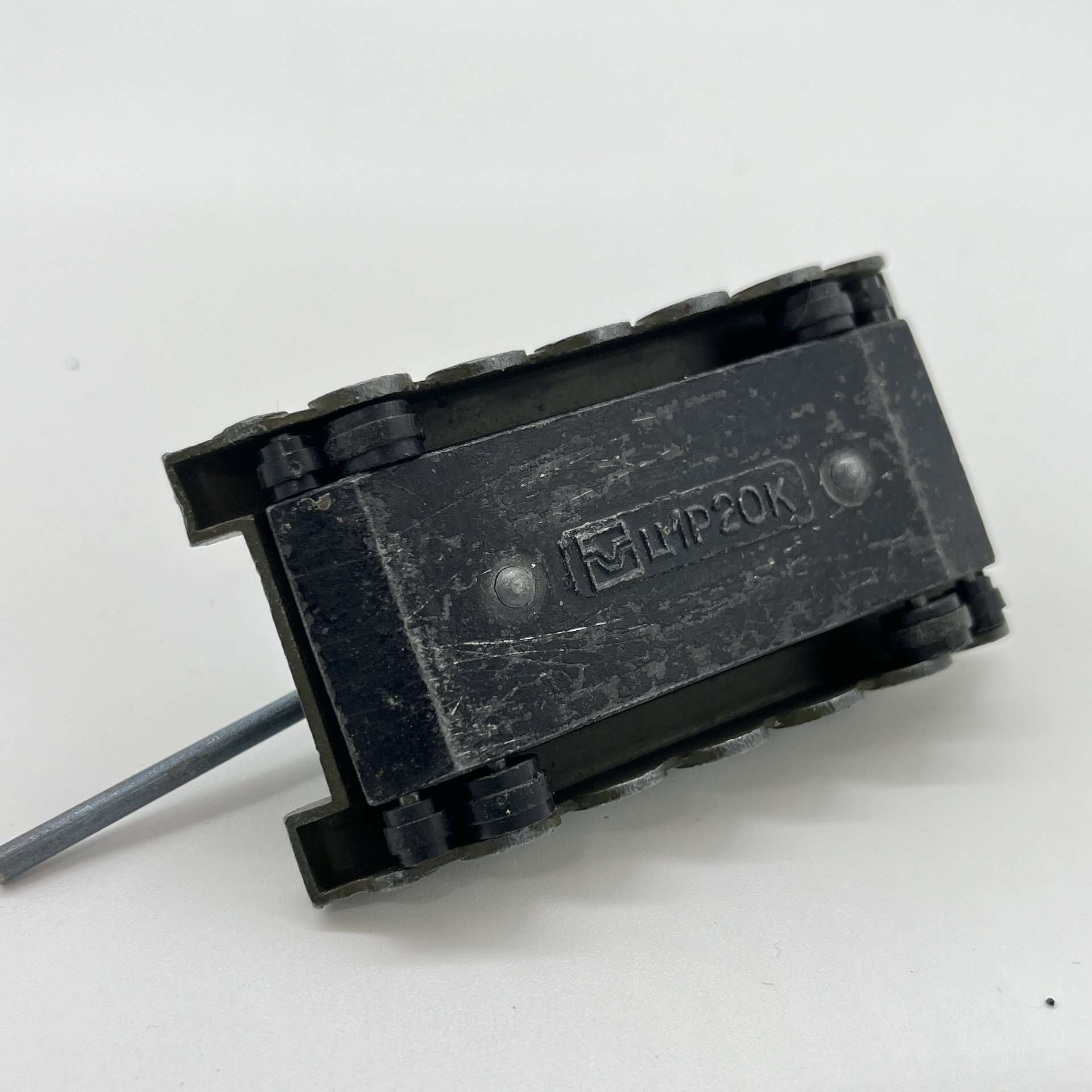 Масштабная модель "Танк Т-34" из серии "Военная техника", металл, пластик, Тульский патронный завод (ТПЗ), СССР, 1970-1990 гг.