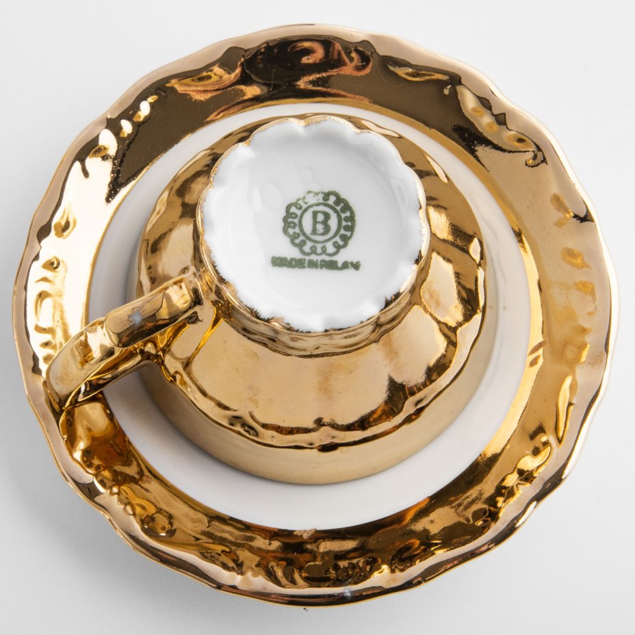 Сервиз кофейный на 6 персон (15 предметов), Porcelana Bogucice