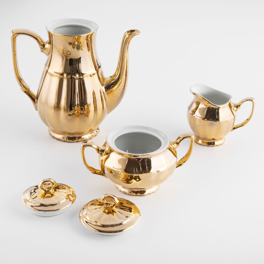Сервиз кофейный на 6 персон (15 предметов), Porcelana Bogucice