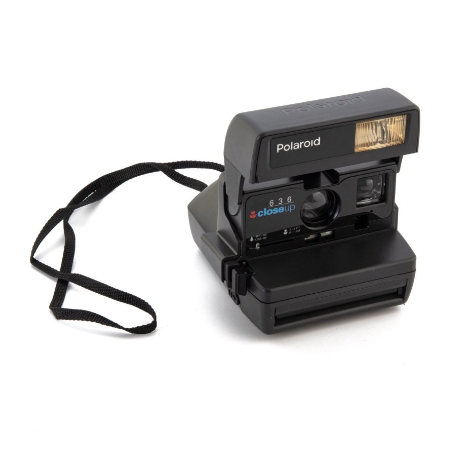 Фотоаппарат мгновенной съемки "Polaroid 636 Closeup"  (полароид) в оригинальной коробке с инструкцией
