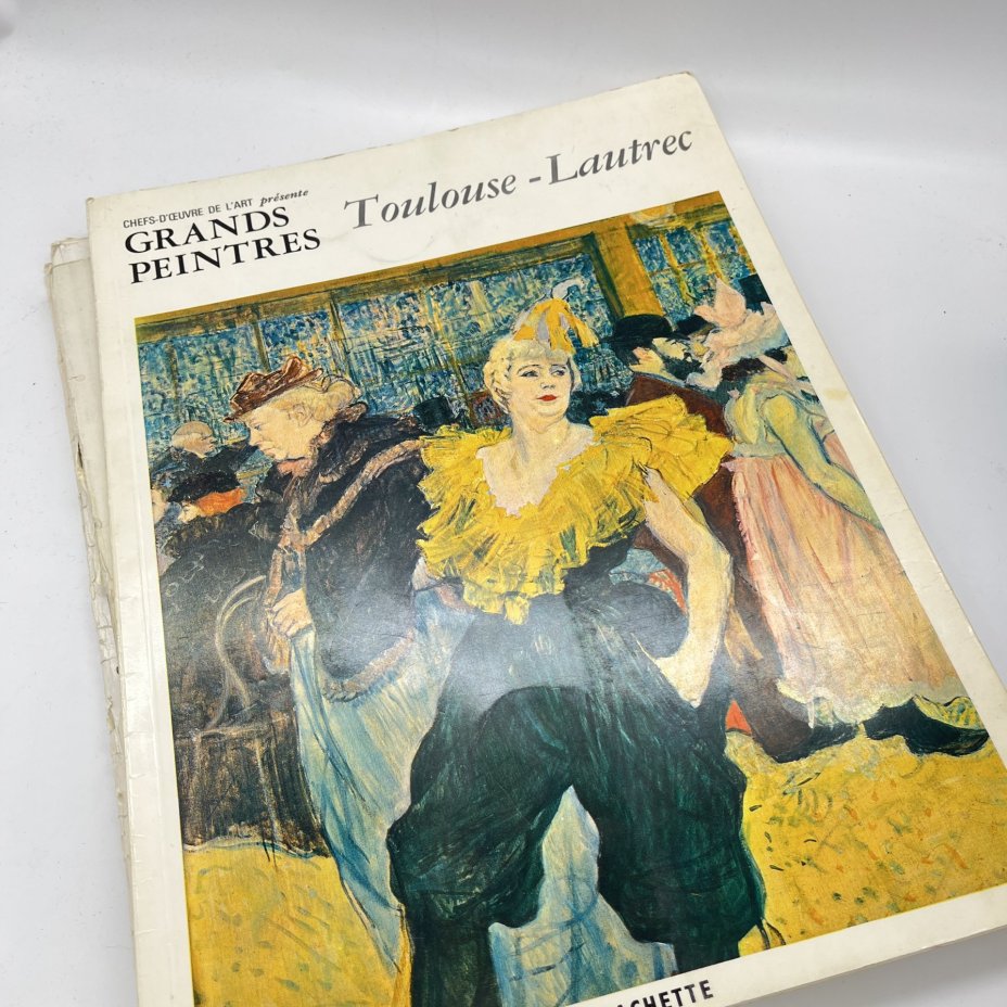 Набор из 5 альбомов с репродукциями картин разных художников (Тулуз-Лотрек, Кустодиев, Верещагин, Дейнека, Коровин)