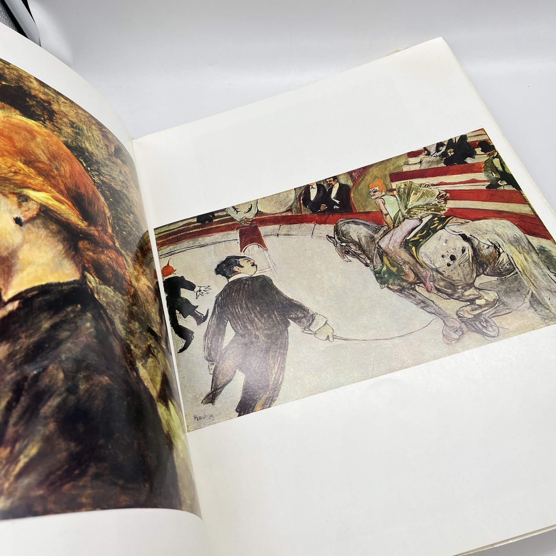 Набор из 5 альбомов с репродукциями картин разных художников (Тулуз-Лотрек, Кустодиев, Верещагин, Дейнека, Коровин), бумага, печать, СССР, 1966-1976 гг.