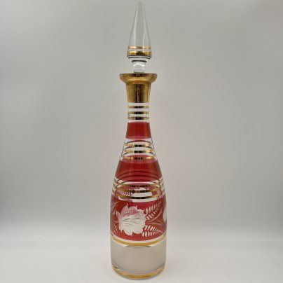 Штоф с цветочным декором