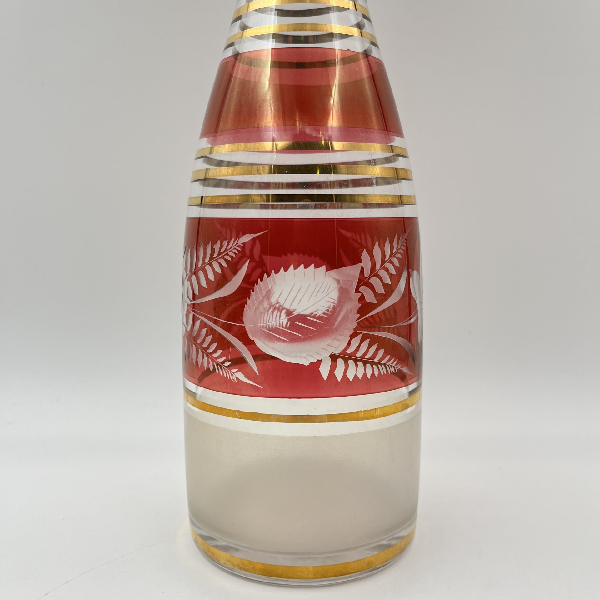 Штоф с цветочным декором