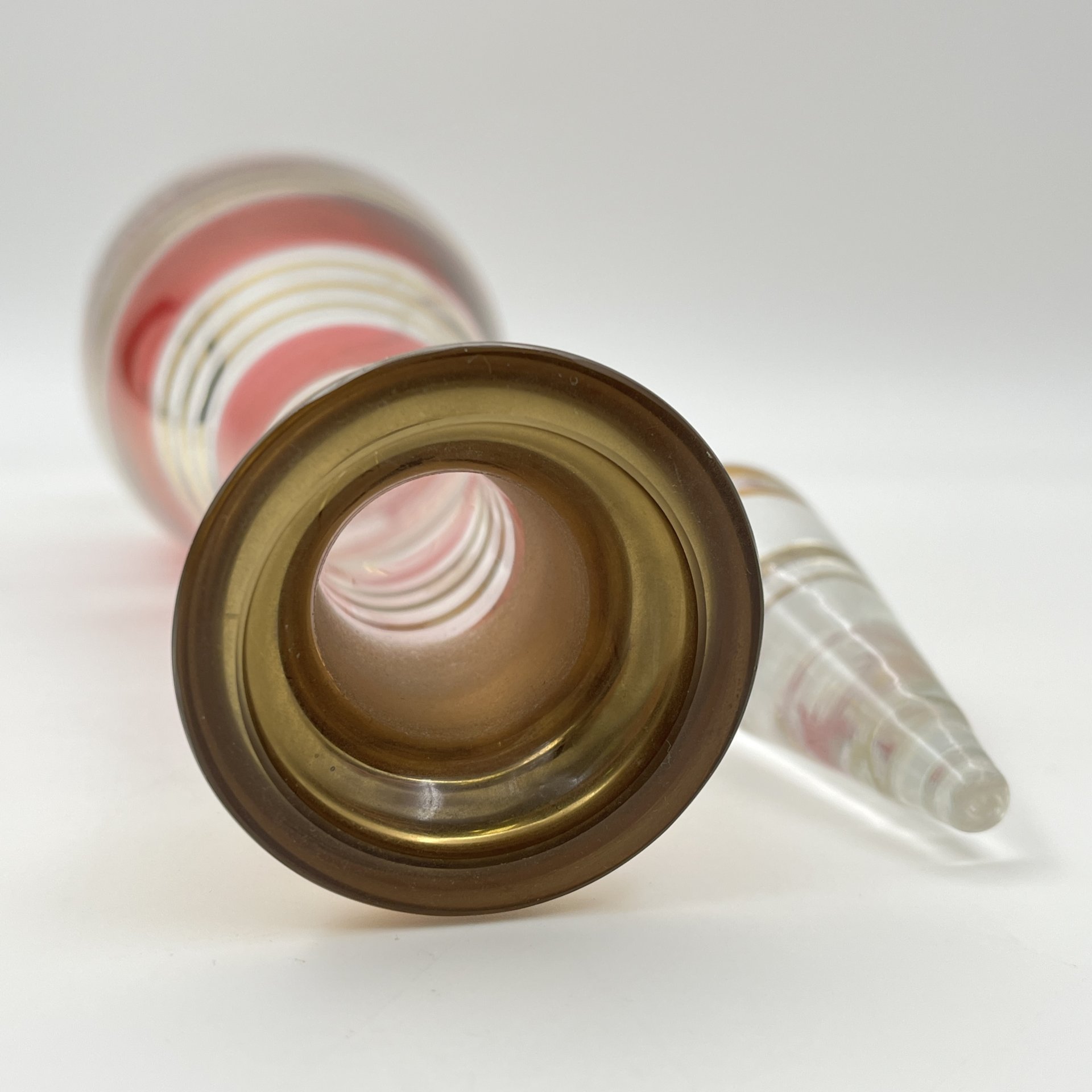 Штоф с цветочным декором