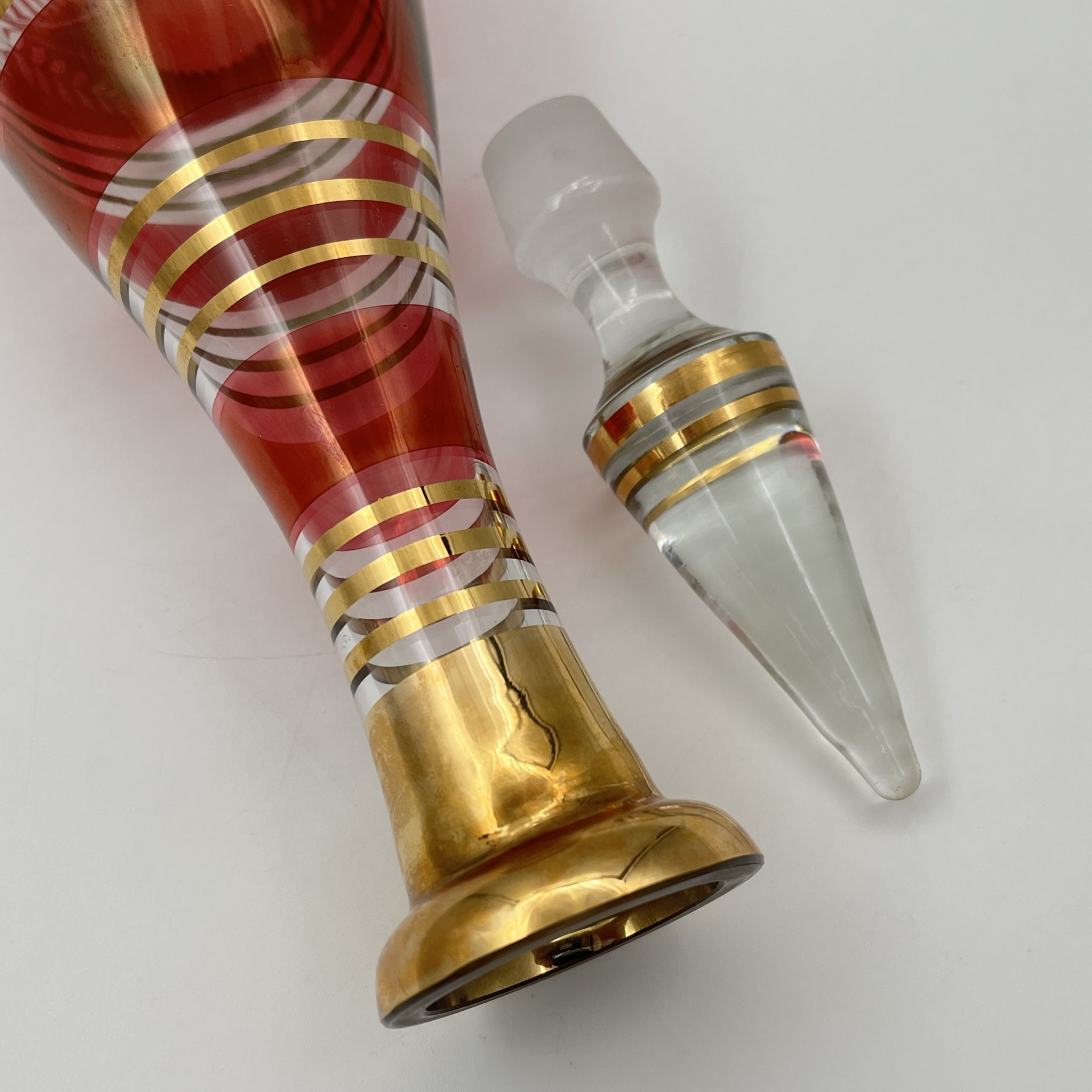 Штоф с цветочным декором