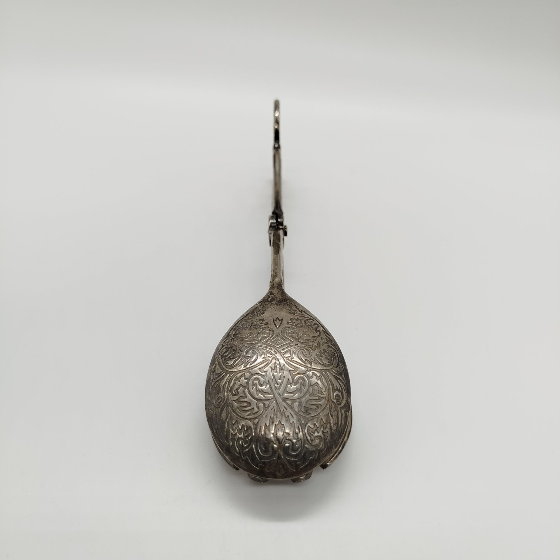 Щипцы сервировочные, металл, серебрение, Европа, 1980-2010 гг.