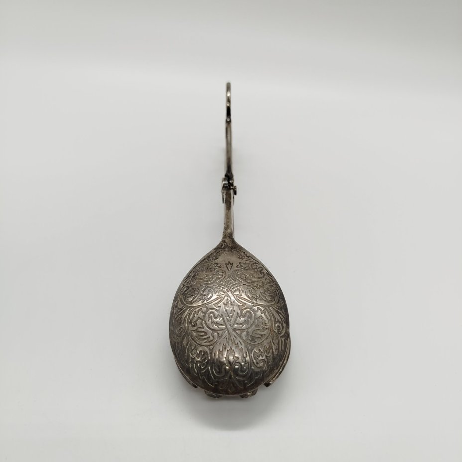 Щипцы сервировочные, металл, серебрение, Европа, 1980-2010 гг.