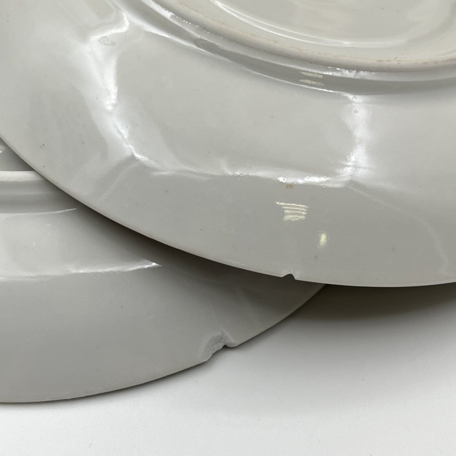 Набор из шести чайных пар "Золотой веер", в оригинальной коробке