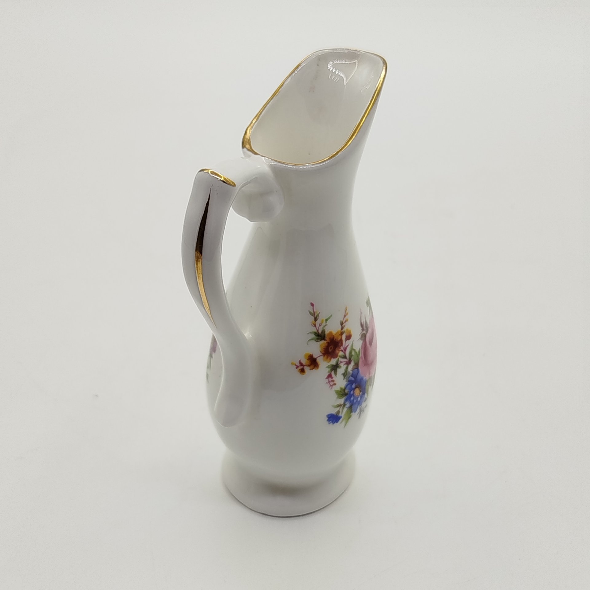 Кувшин миниатюрный с цветочным декором, Hitkari Potteries