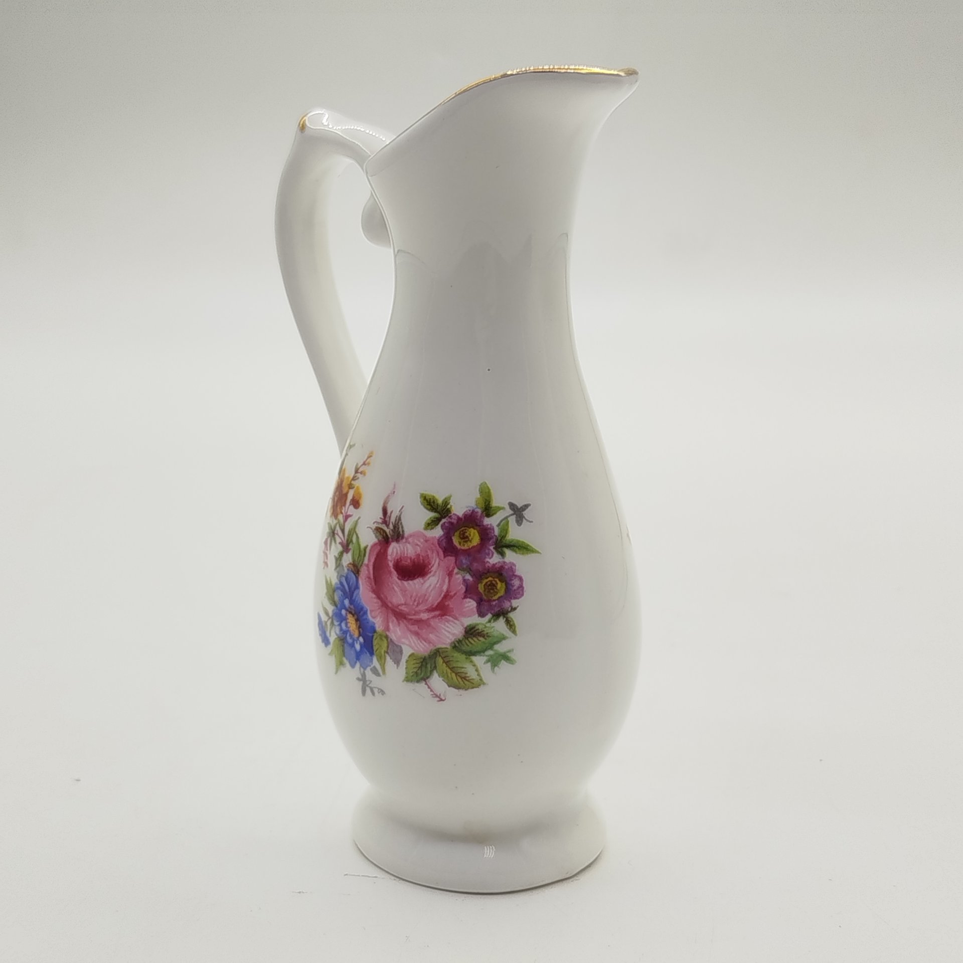 Кувшин миниатюрный с цветочным декором, Hitkari Potteries