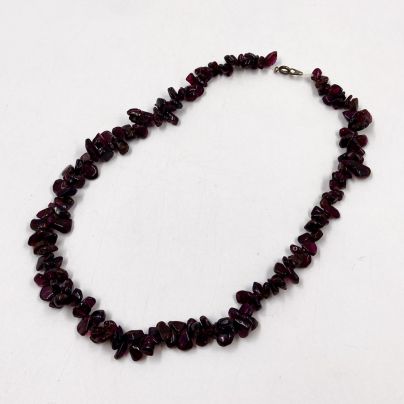 Бусы, натуральный камень, гранат, СССР, 1970-1990 гг.