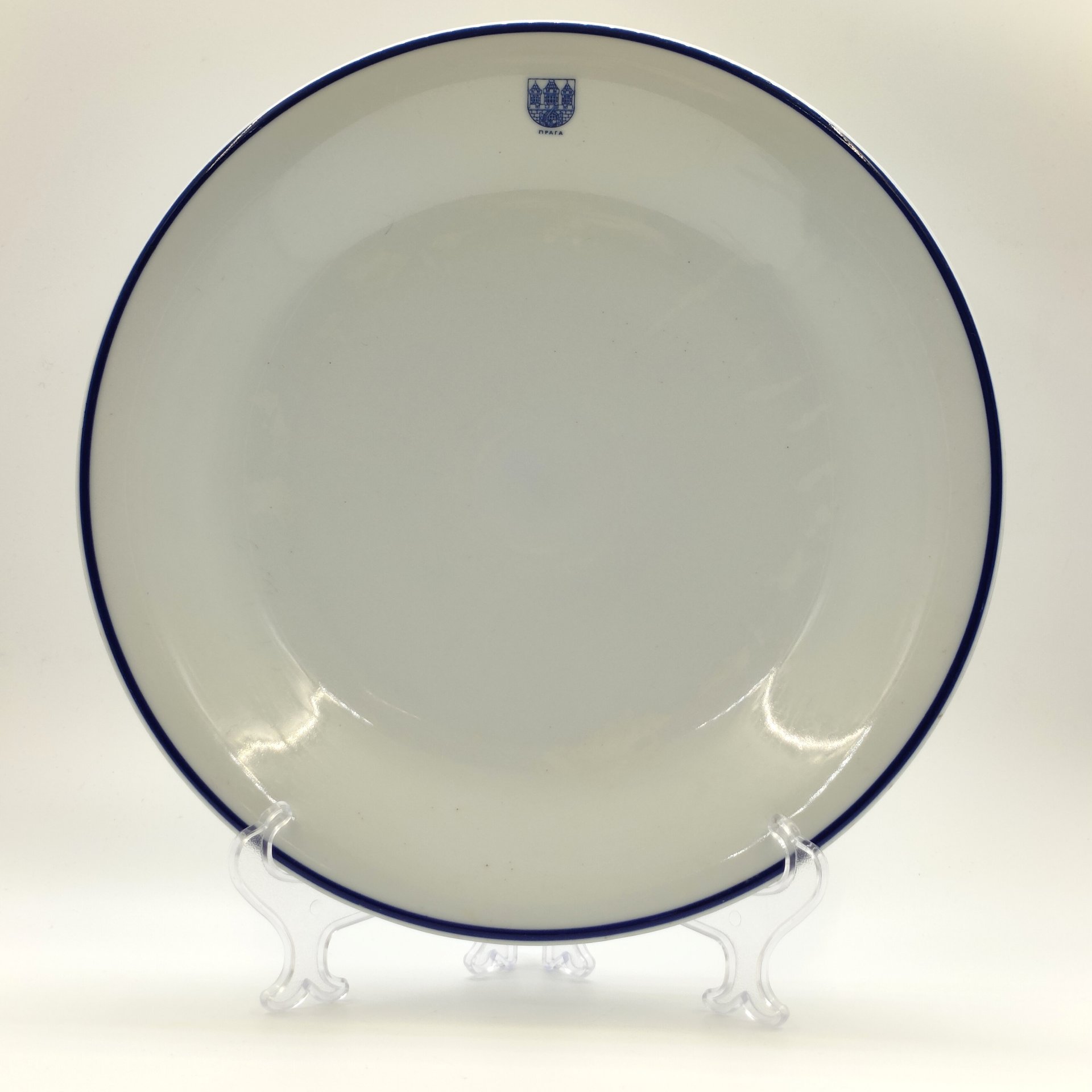 Блюдо сервировочное "Прага", фарфор, деколь, Gebrüder Benedikt, Чехословакия, 1970-1980 гг.