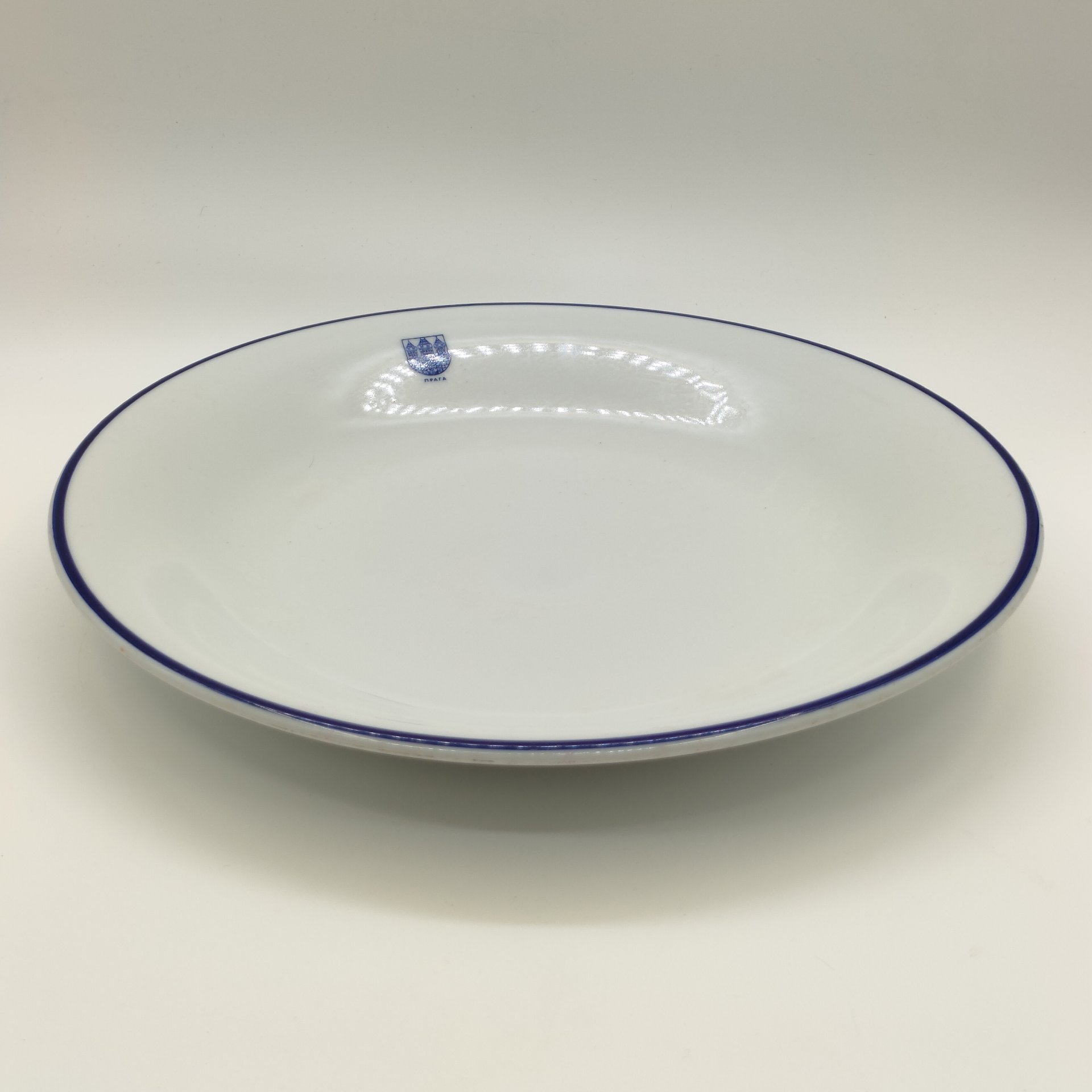 Блюдо сервировочное "Прага", фарфор, деколь, Gebrüder Benedikt, Чехословакия, 1970-1980 гг.