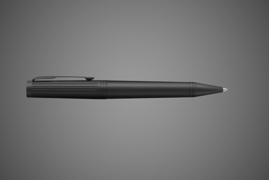 Шариковая ручка Parker "Ingenuity Black BT" стержень:M, цвет чернил: black, подарочная упаковка, Покрытия: PVD-покрытие, лак, легированная сталь