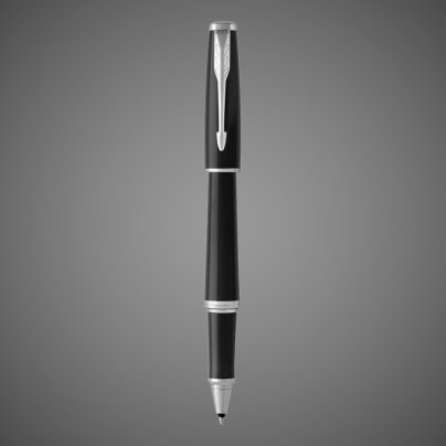 Ручка-роллер Parker Urban Core черный глянцевый лак, Cab CT, T309, Fblack, Лаки и смолы: лак, нержавеющая сталь