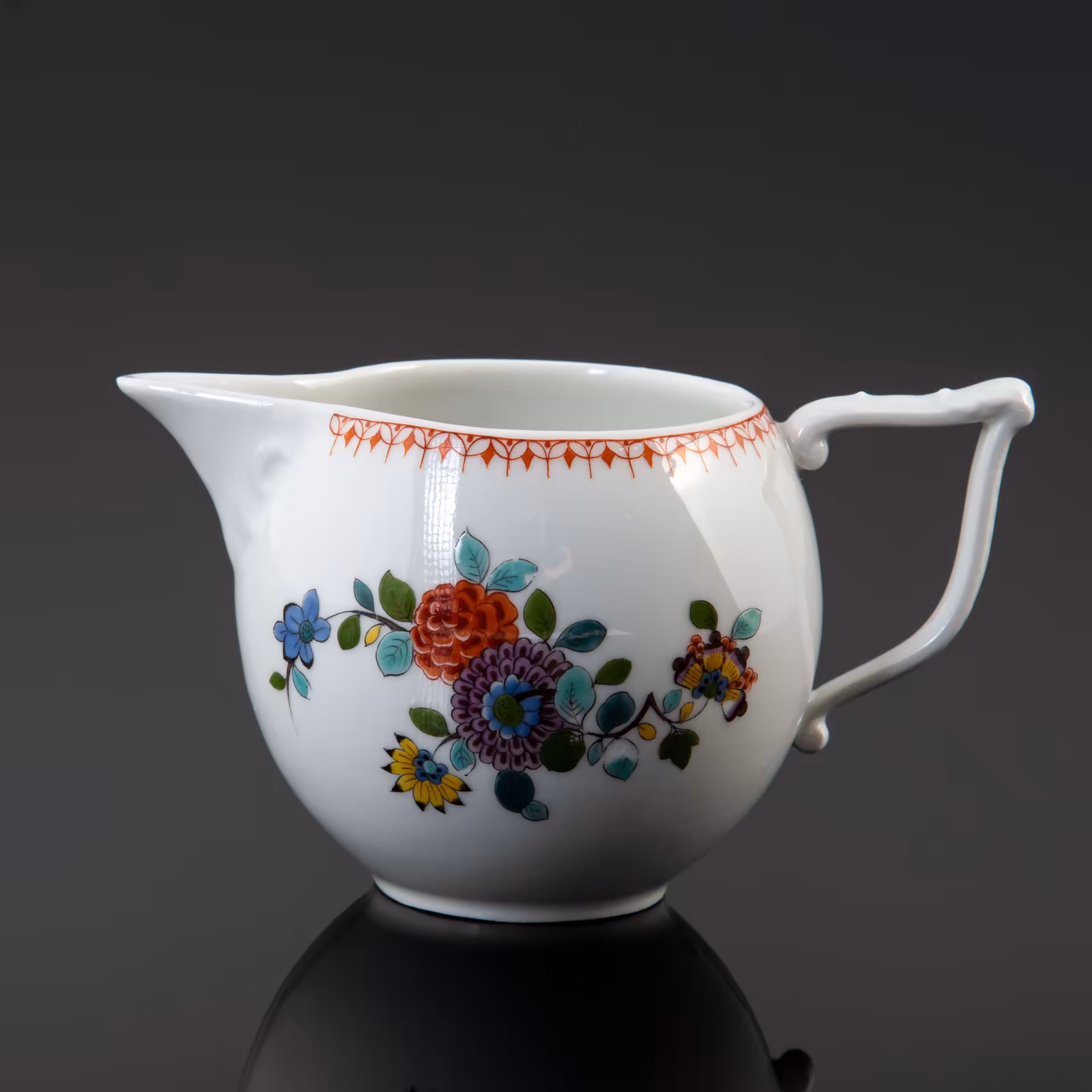Молочник "Индийские цветы", Meissen (Мейсенский фарфор)