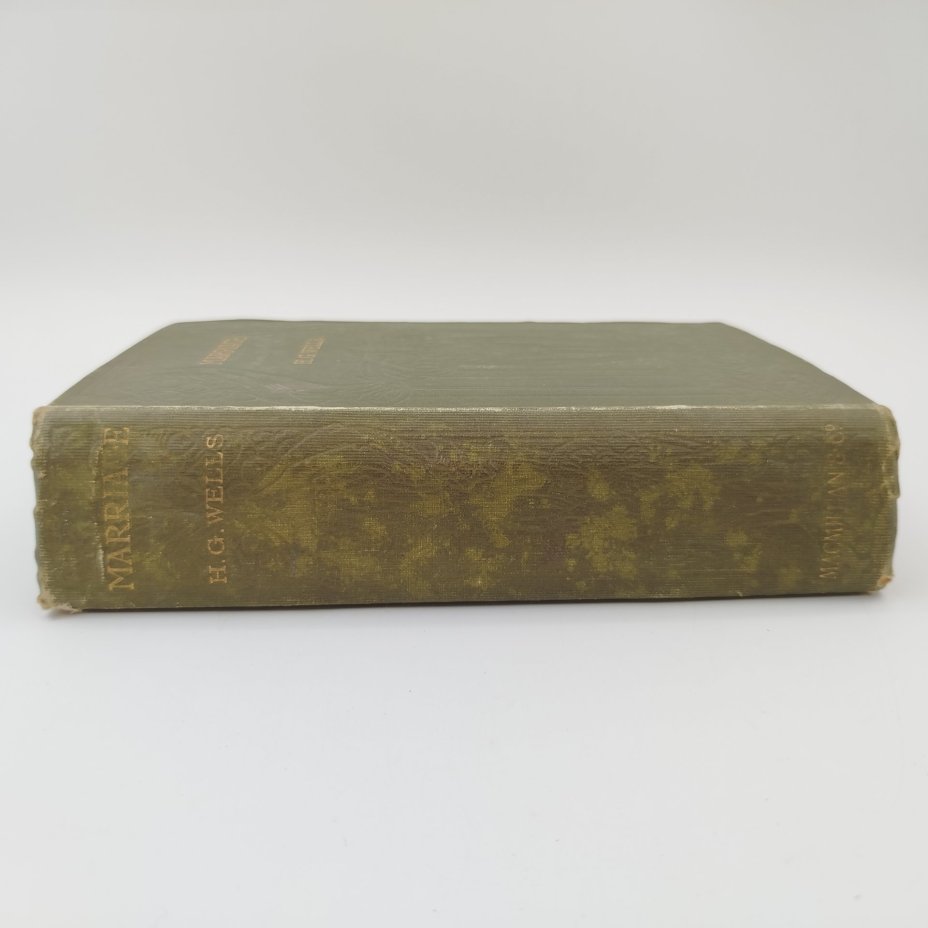 Книга H.G. Wells "Marriage", Лондон, бумага, печать, Великобритания, 1912 г.