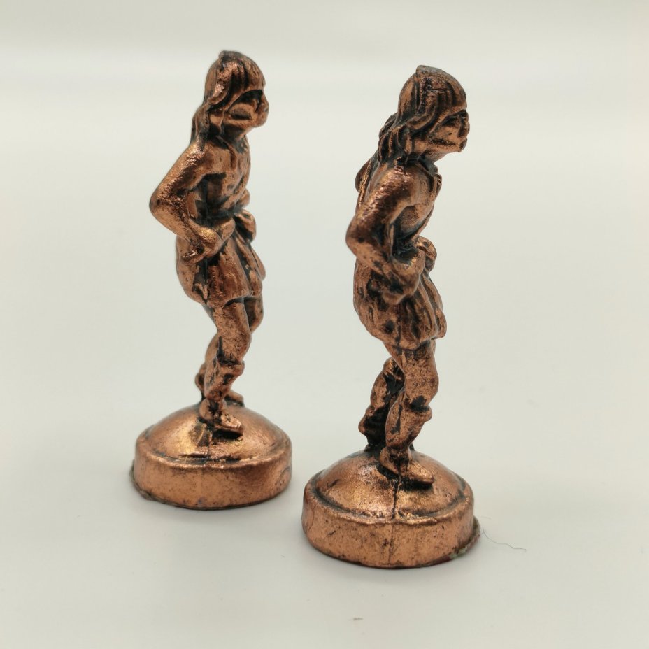 Пара шахматных фигурок "Викинги"