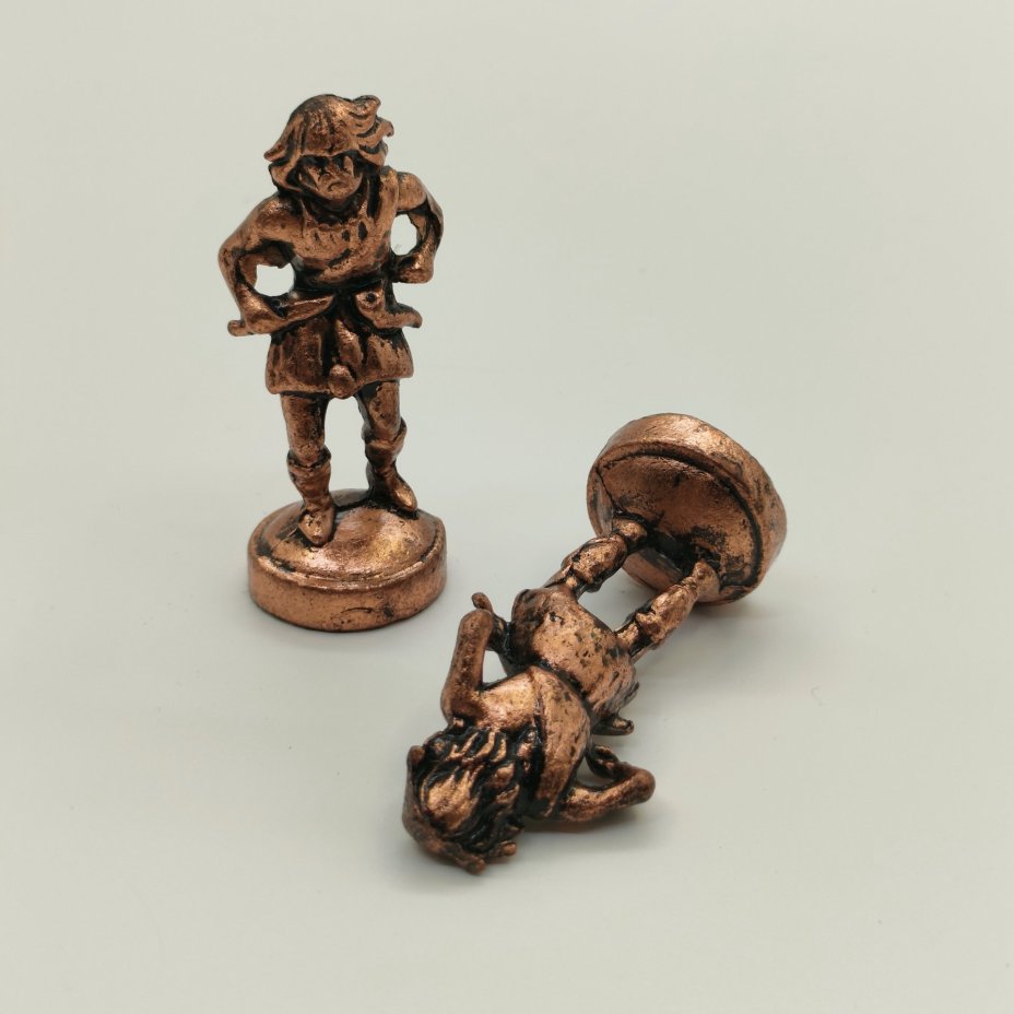 Пара шахматных фигурок "Викинги"