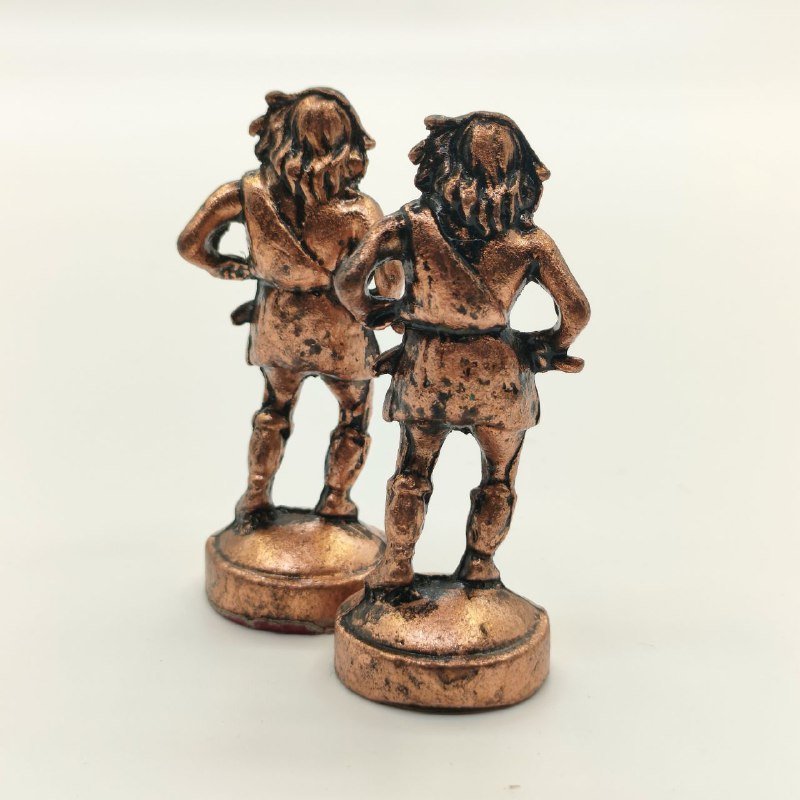 Пара шахматных фигурок "Викинги"