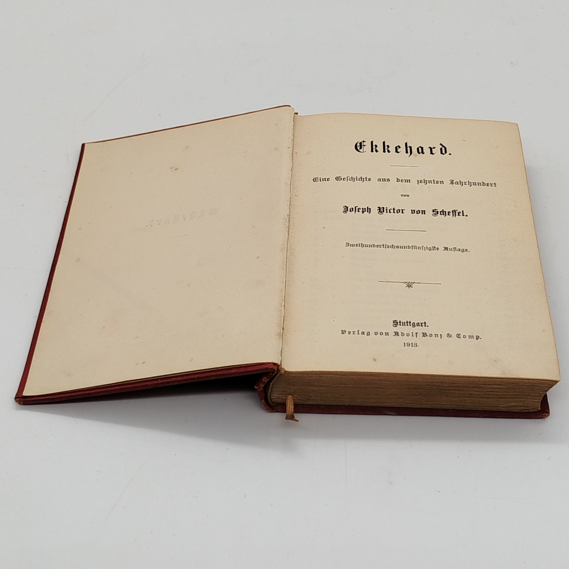 Шеффель Ж.В. "Эккехард" (Scheffel J.V. "Ekkehard"), на немецком языке