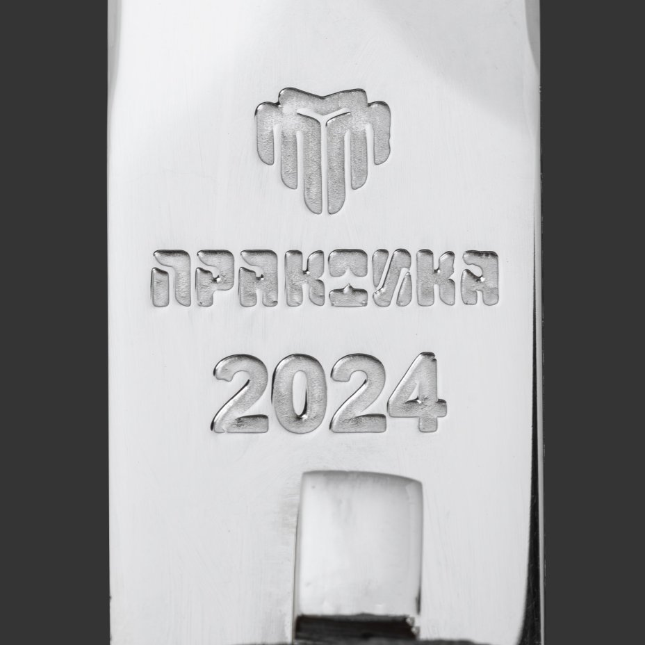 Кортик офицерский "ВВС", сталь, латунь, дерево, черная кожа, неолейкорит, золочение; в деревянном подарочном коробе с бархатным ложементом, Российская Федерация, 2024 г.