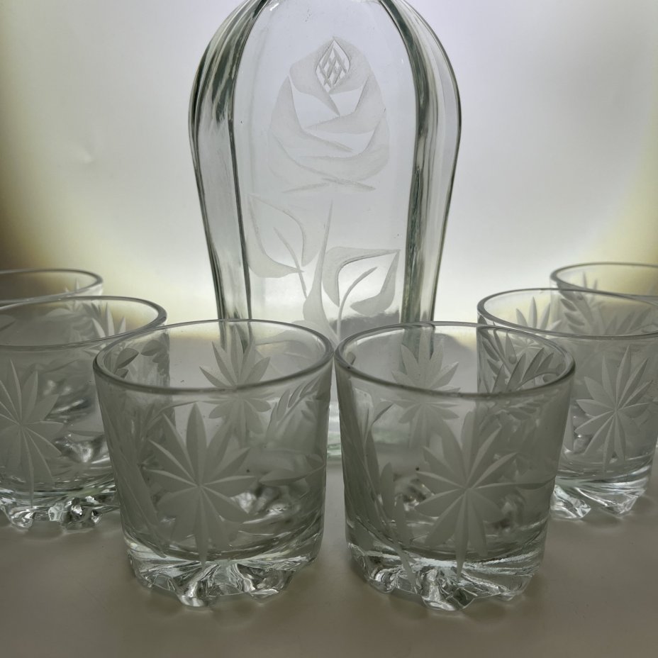 Набор для крепких напитков (штоф и 6 стопок)