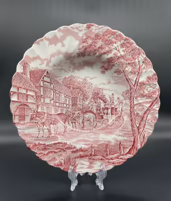 Тарелка суповая из серии "Myott Royal Mail", Staffordshire