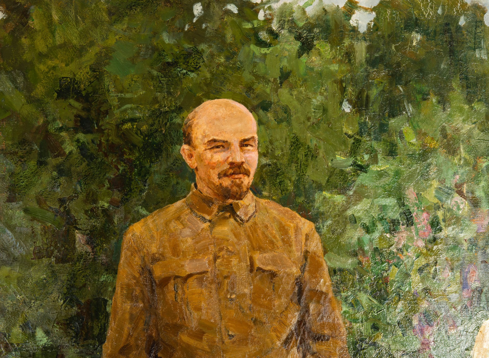 Картина "Ленин в Горках"