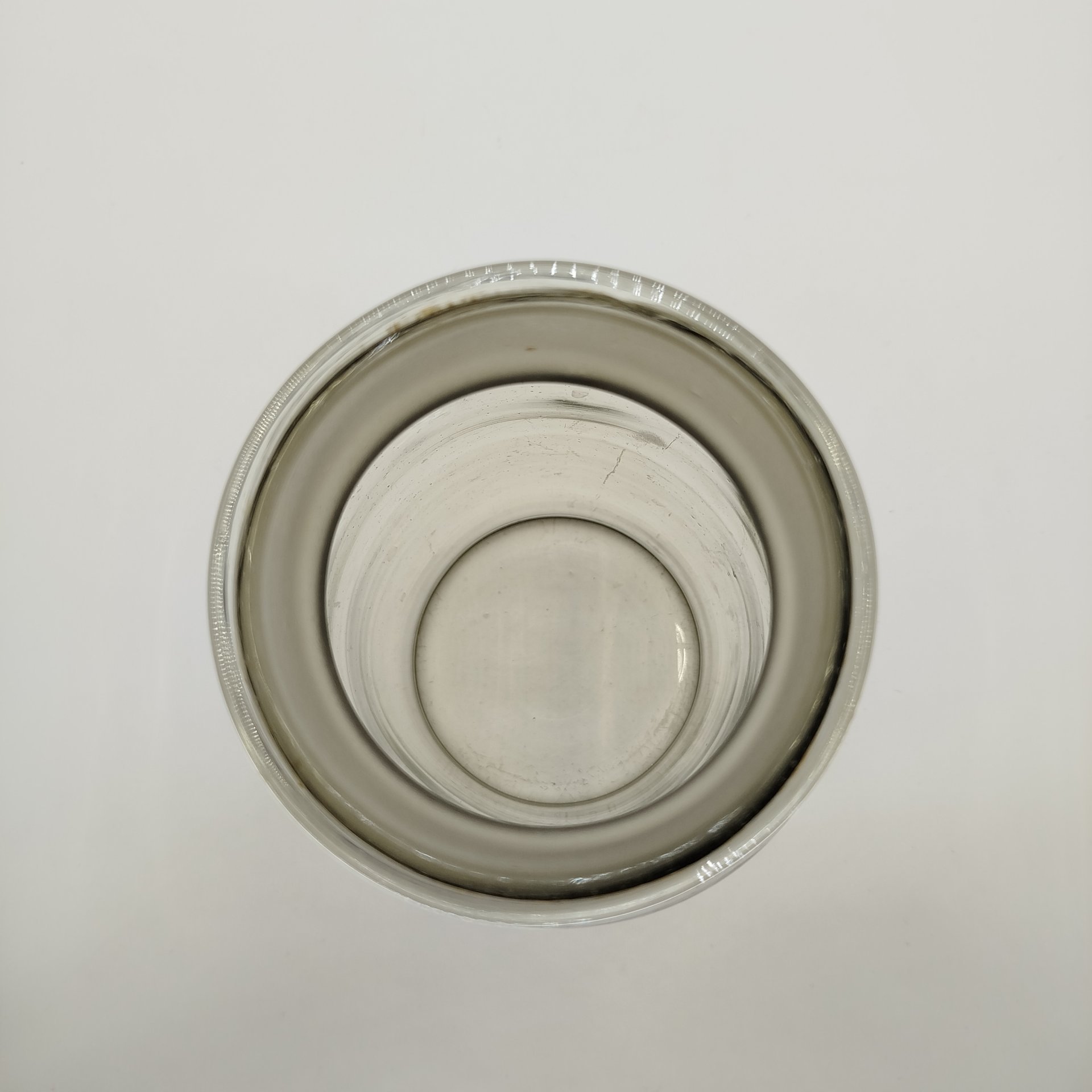 Банка с крышкой большого объема (для сыпучих продуктов), стекло, СССР, 1930-1950 гг.