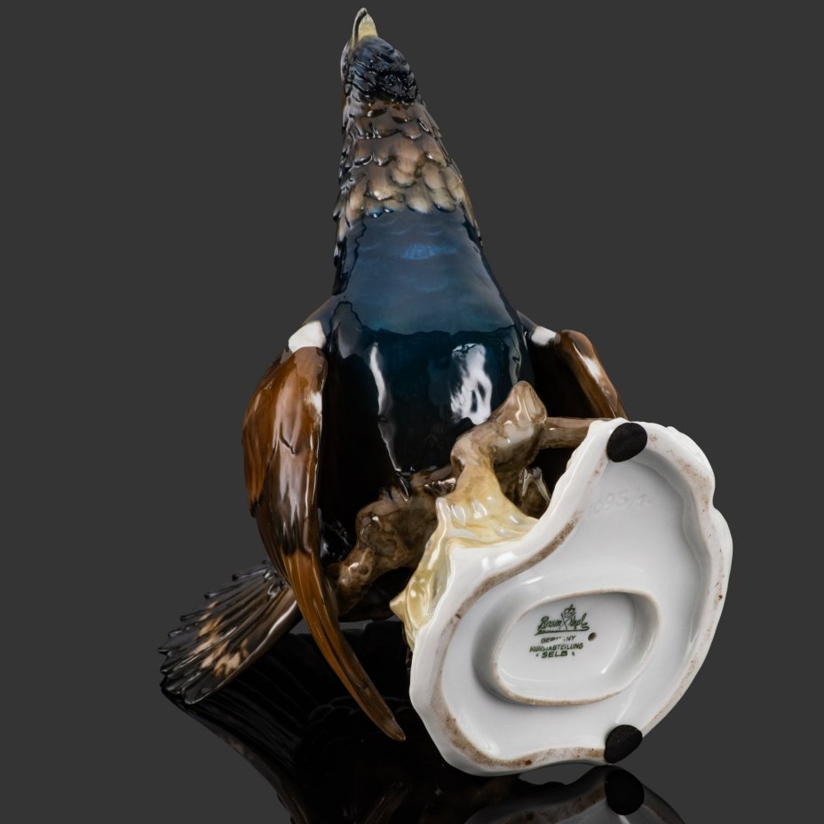 Статуэтка "Глухарь", модель №1695/1, скульптор Heidenreich Fritz, Rosenthal (Розенталь)