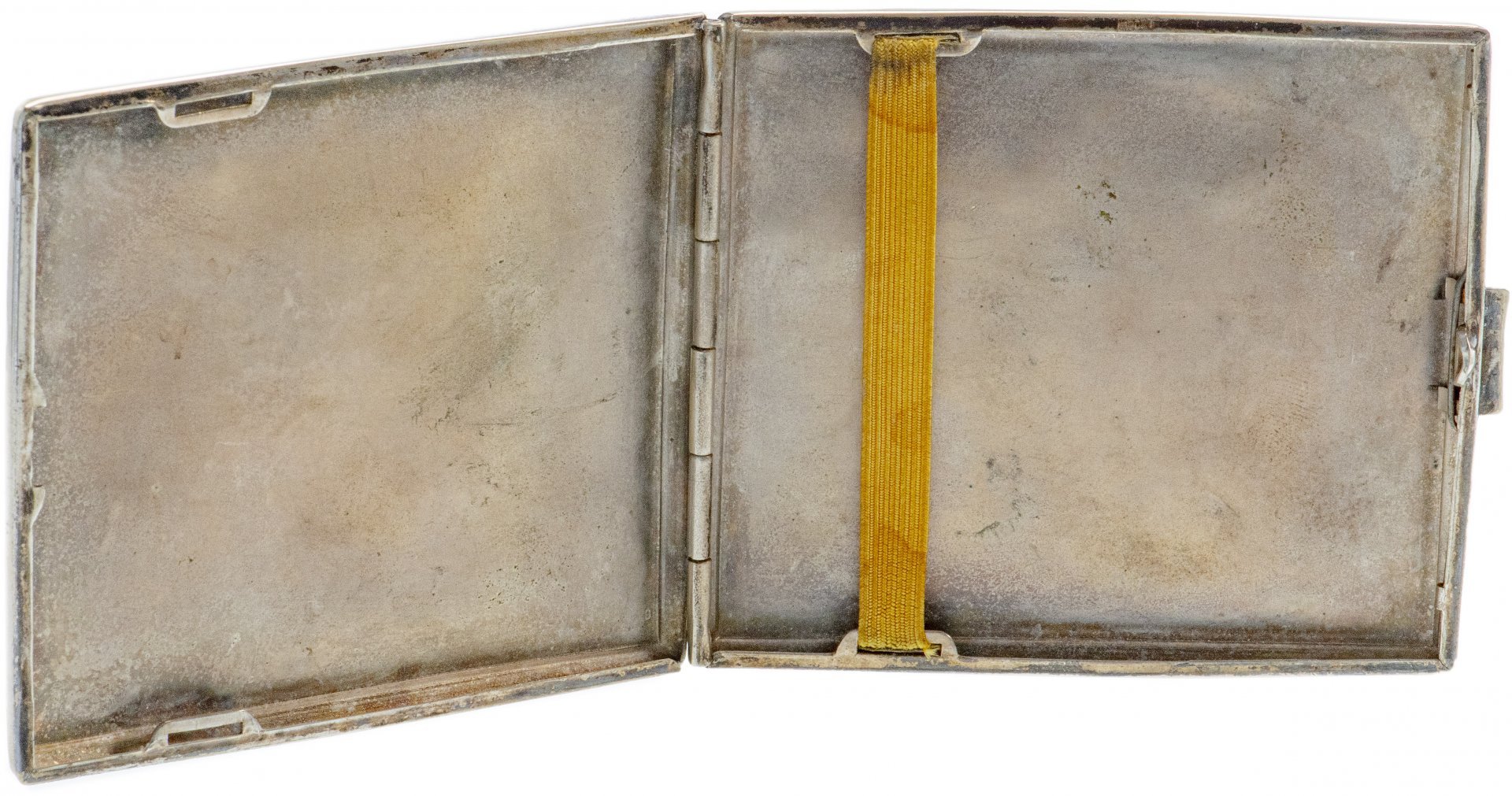Портсигар дамский, мельхиор с серебрением, Германия, 1910-1940 гг.
