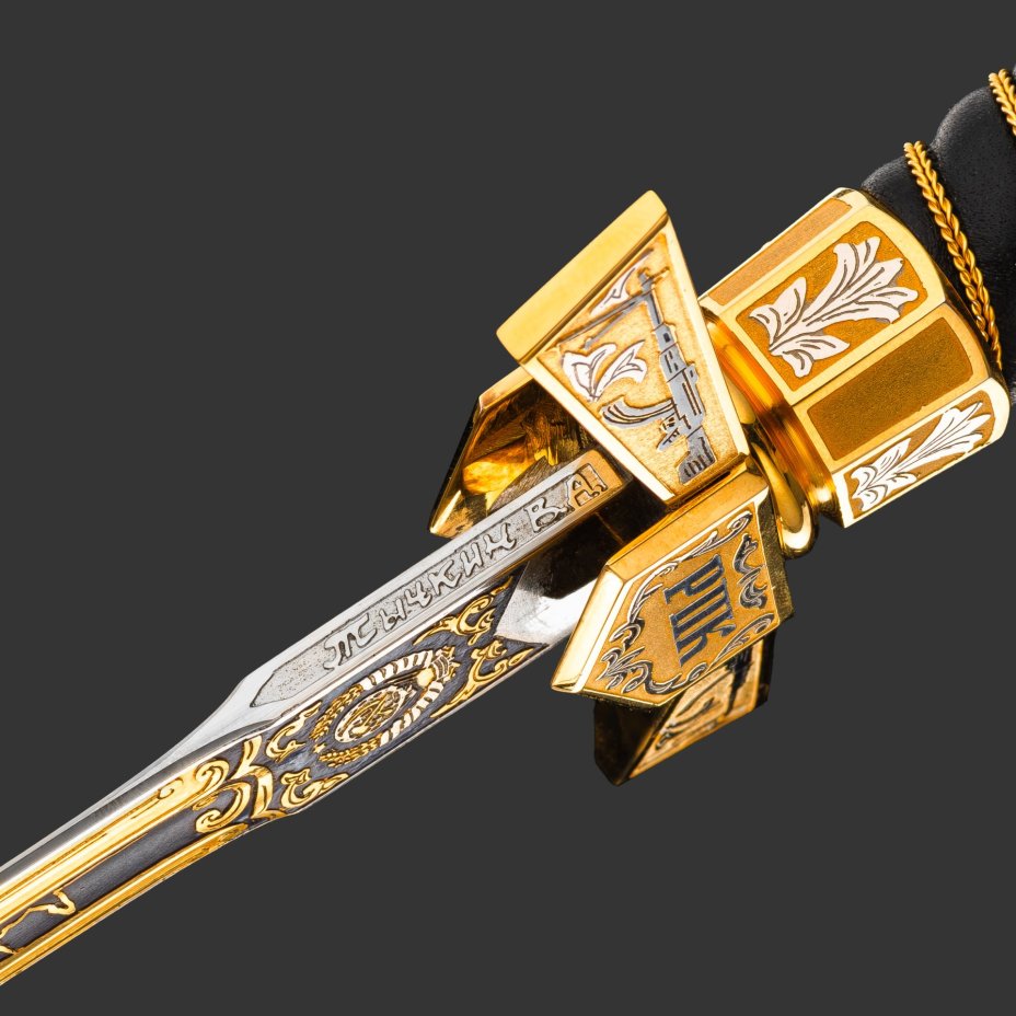 Кортик коллекционный «Калашников ПК - золотой"
