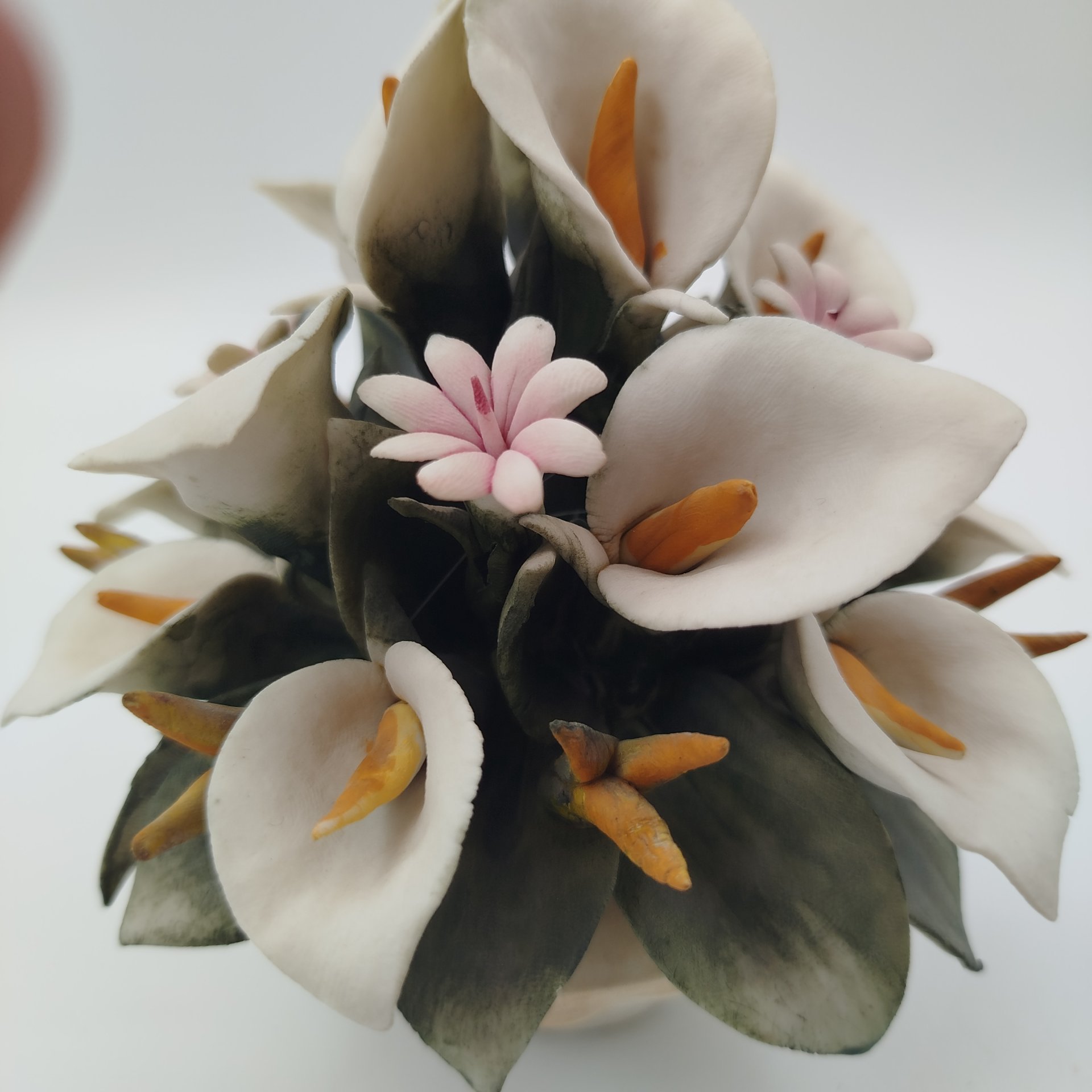 Статуэтка "Цветочная корзина", Capodimonte (Каподимонте)