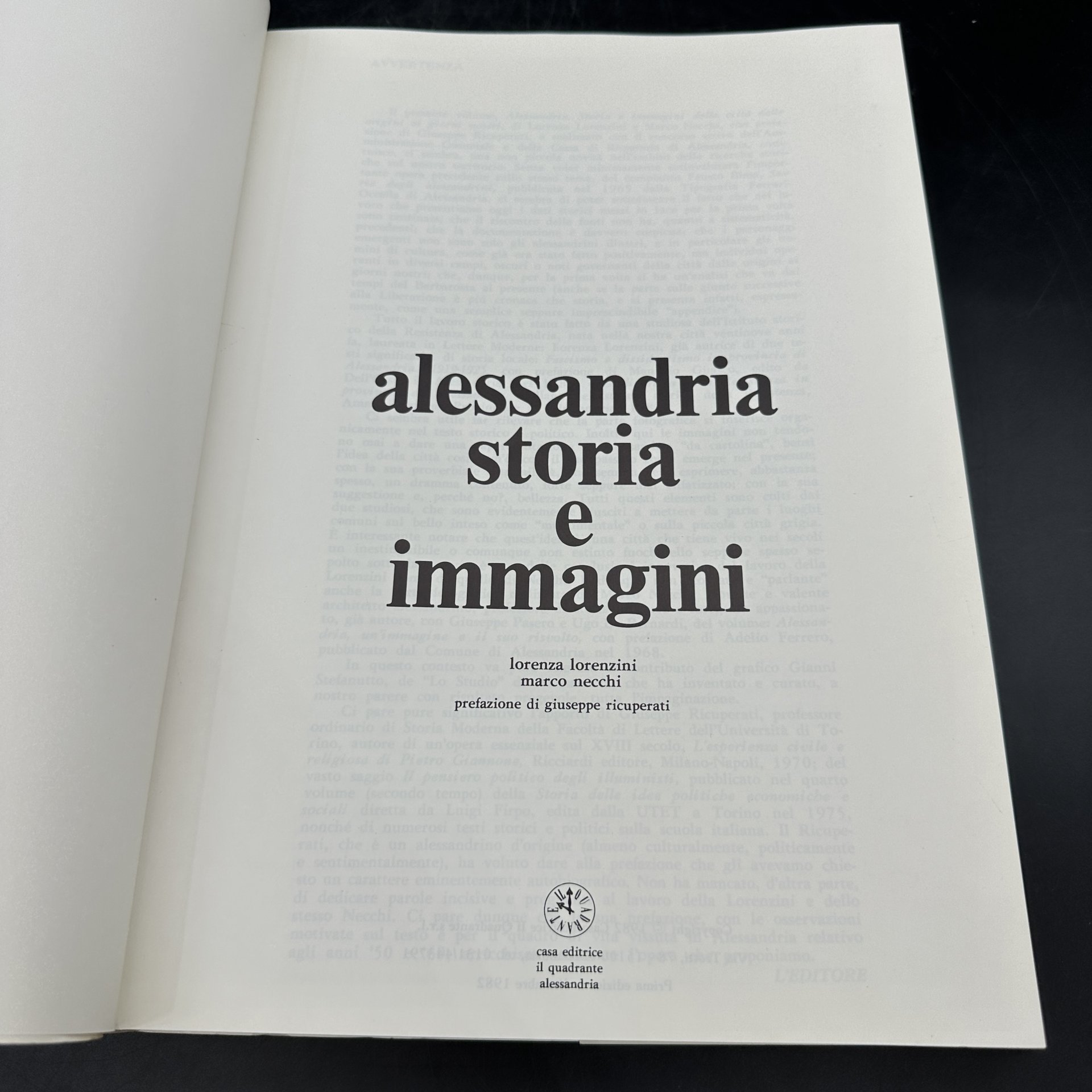 Альбом "Alessandria storia e immagini" (на итальянском)
