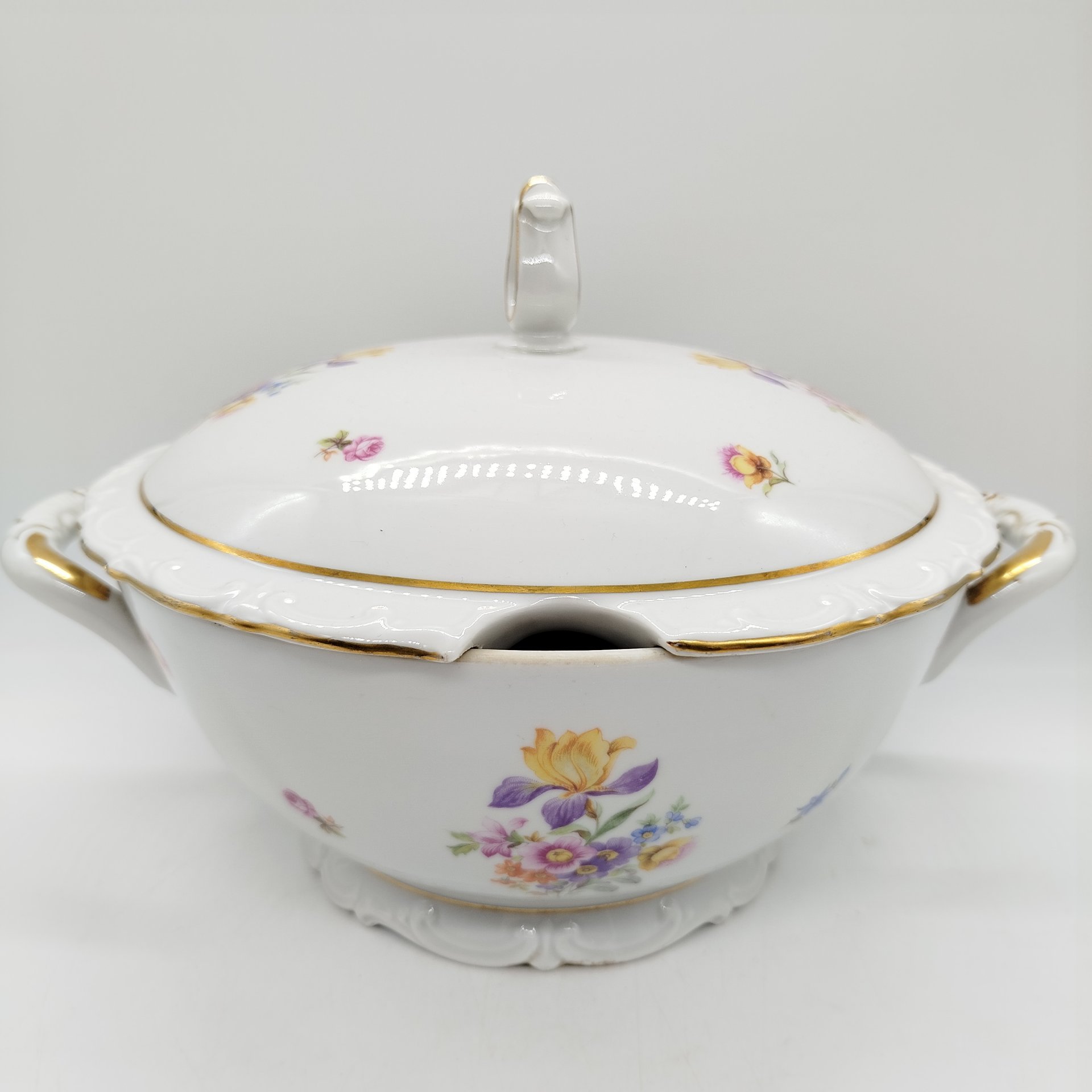 Супница с цветочным декором, Kahla