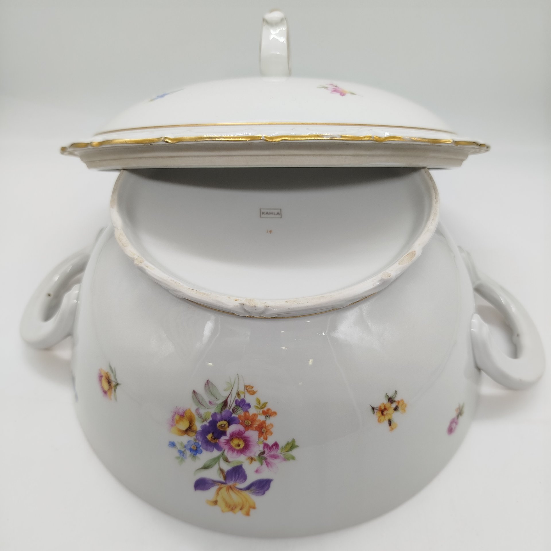 Супница с цветочным декором, Kahla