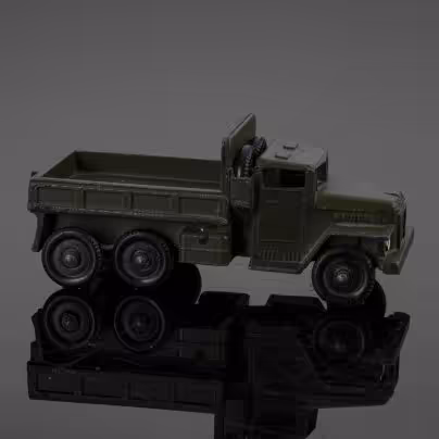 Масштабная модель "Автомобиль грузовой" из серии "Военная техника", Тульский патронный завод (ТПЗ)