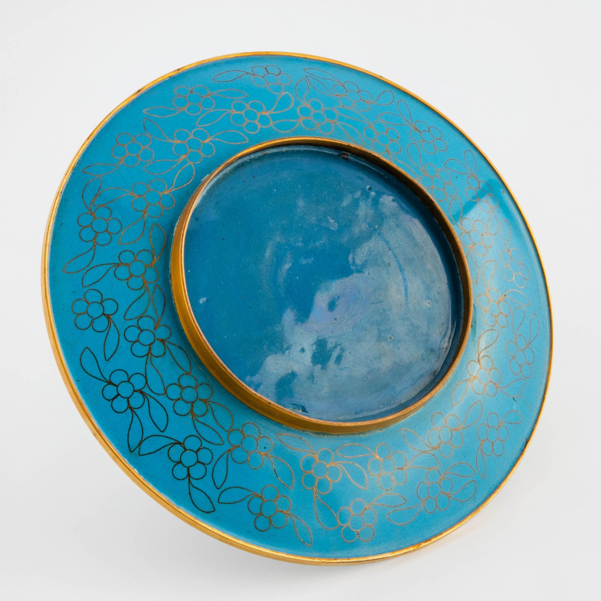 Тарелка декоративная с  изображением натюрморта