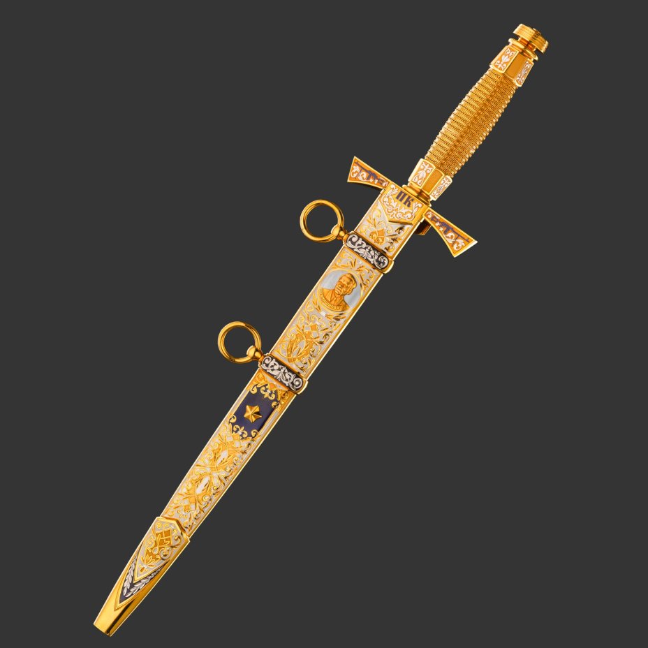 Кортик "Калашников РПК - бронзовый"