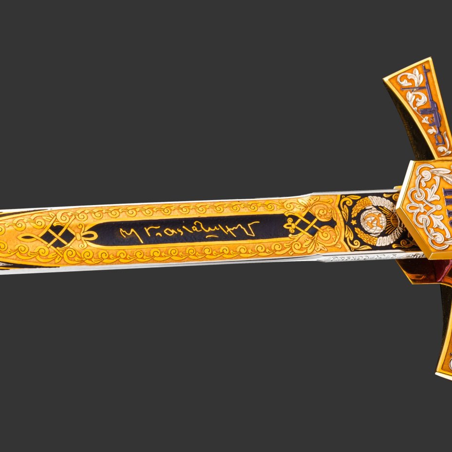 Кортик "Калашников РПК - бронзовый"