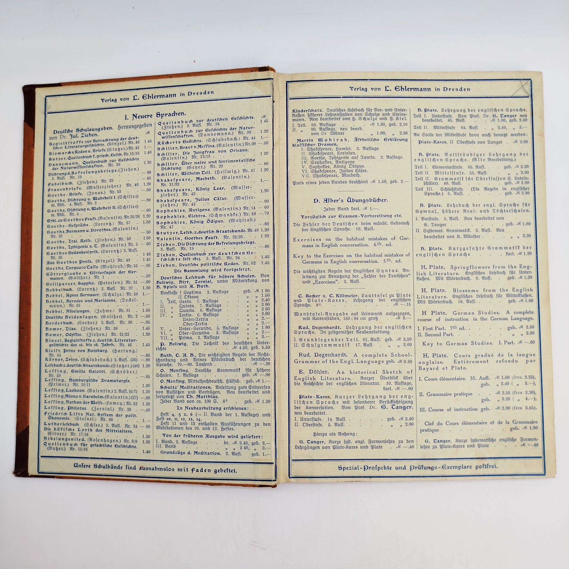 H. Plate "Cours gradué de langue anglaise" (поэтапный курс английского языка на французском языке, часть 1)